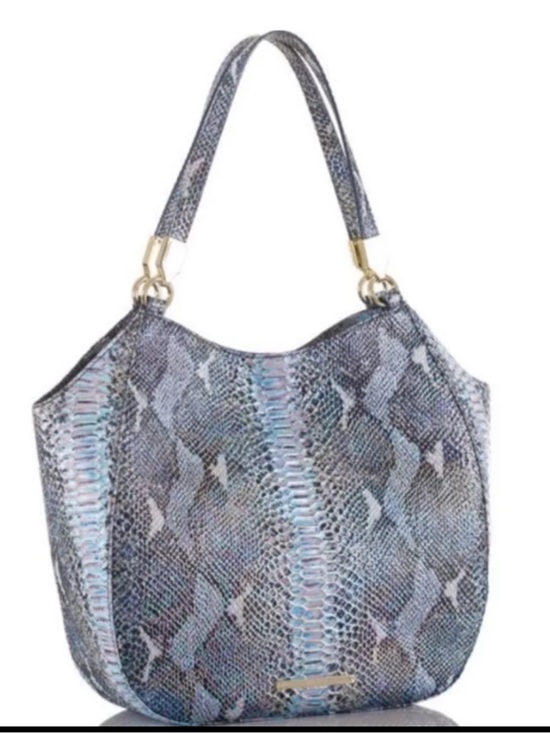 Brahmin Handbags - Brahmin Marianna Moonstone Seville Large Tote Hobo Handbag